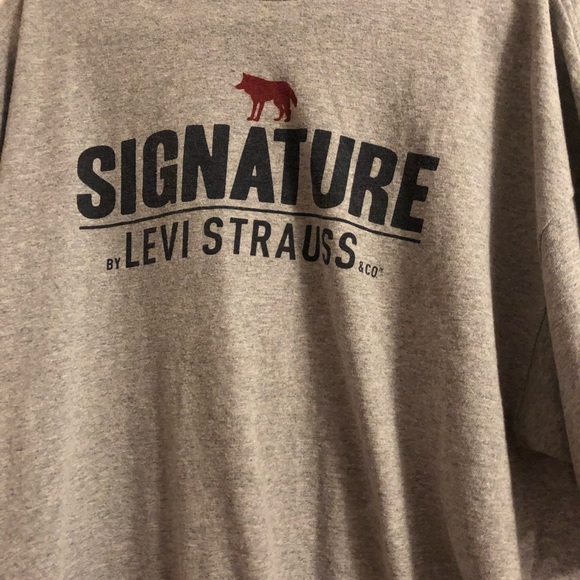 Levi’s Straus Signature Grey TShirt.Size XL - Picture 2 of 8